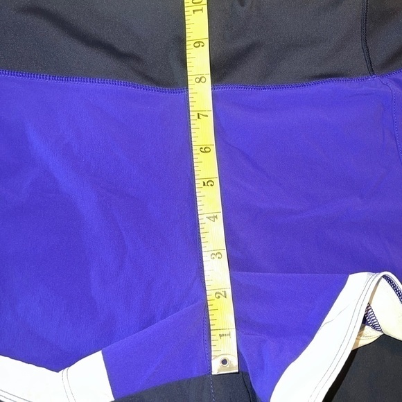 NWOT Althleta Color Block Running Shorts ZIP POCKET DRAWSTRING Size M - Picture 5 of 15